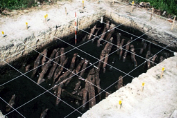 Scavo della palafitta di Bande di Cavriana.