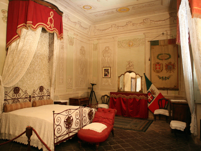 Stanza dove dormì Napoleone terzo.